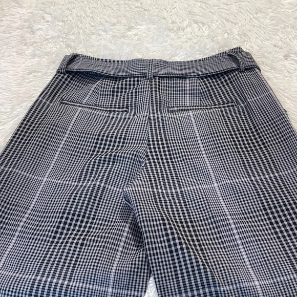 A New Day Black and White Plaid Trousers CROPPED WOMENS SIZE 6 - Picture 8 of 8